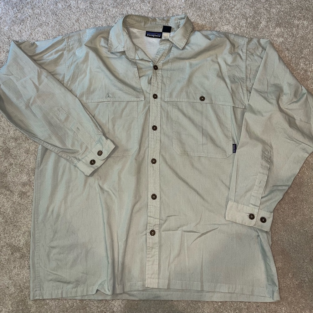 Vintage Patagonia Vented Hiking Shirt size XL